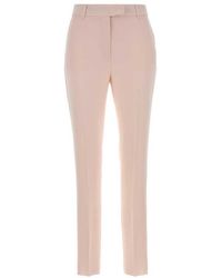 Max Mara - Slim Flat Front Pants - Lyst