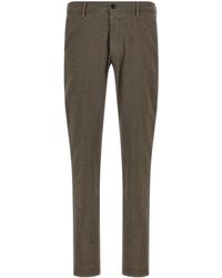 Incotex - Micro Check Pants - Lyst