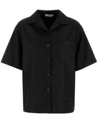 Prada - Gabardine Shirt Nylon - Lyst