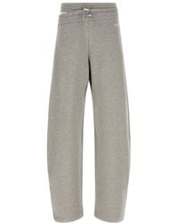 The Attico - Asymmetrical Double Waist Trousers - Lyst