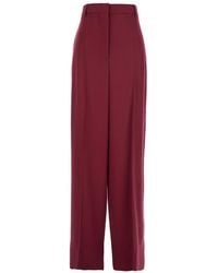 Stella McCartney - Relaxed Flat Front Pants - Lyst