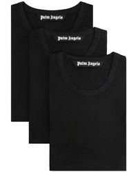 Palm Angels - Pack Of 3 Crew Neck T-Shirts - Lyst