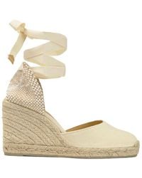 Castañer - Off Woven Espadrilles Wedges - Lyst