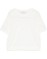 DUNST - Solid Crew Neck T-Shirt - Lyst