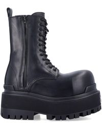 Balenciaga - Leather Shoes - Lyst
