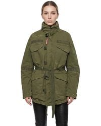 DSquared² - Mock Collar Jacket - Lyst