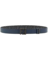 Fendi - 'Ff' Reversible Belt - Lyst
