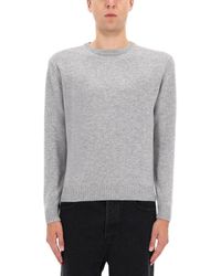 Aspesi - Crew Neck Sweater - Lyst