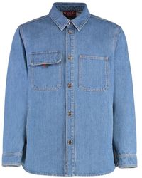 Gucci - Regular Solid Shirt - Lyst