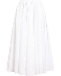 Patou - Solid Midi Skirt - Lyst