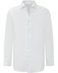 Finamore 1925 - Regular Solid Shirt - Lyst