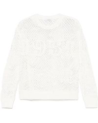 Max Mara - Embroidered Cotton Top - Lyst