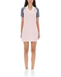 CASABLANCA - Fitted Mini Dress - Lyst