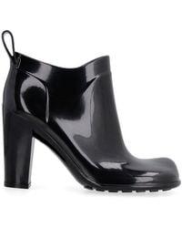 Bottega Veneta - Solid Square Toe Boots - Lyst