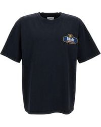 Rhude - Crew Neck T-Shirt - Lyst