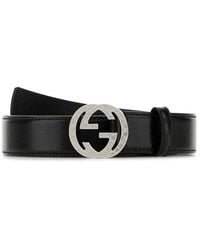 Gucci - Leather Belt - Lyst