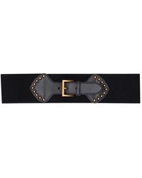 Prada - Solid Embellished Belt - Lyst