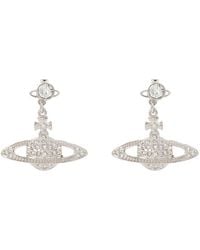 Vivienne Westwood - Mini Bas Relief Drop Earrings - Lyst
