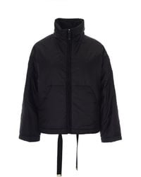 Max Mara - Solid Mock Collar Jacket - Lyst