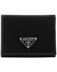 Prada - Piccolo Solid Wallet - Lyst