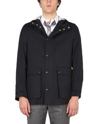 Thom Browne - Solid Hood Jacket - Lyst