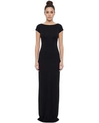 DSquared² - Boat Neck Full Length Dress - Lyst