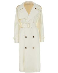 Burberry - B-Buckle Belt Trench Coat - Lyst