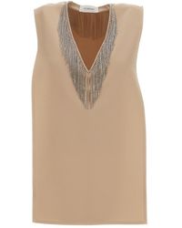 Sportmax - Embellished V Neck Top - Lyst