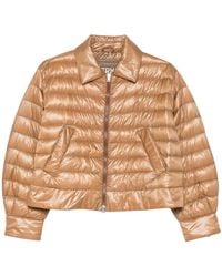 Herno - Nylon Short Down Jacket - Lyst
