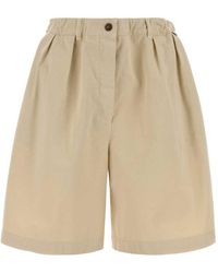 Prada - Solid Shorts - Lyst