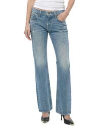 Mother - Sky Bootcut Mid Rise Jeans - Lyst
