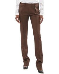 DSquared² - Straight Flat Front Pants - Lyst