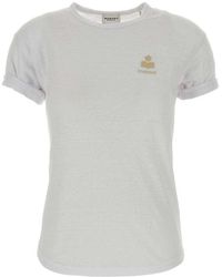 Isabel Marant - Logo Crew Neck T-Shirt - Lyst