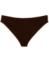 Jil Sander - Solid Bikini Bottom Swimwear - Lyst