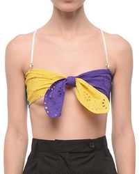 DSquared² - Sweet Heart Neck Top - Lyst