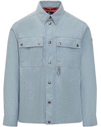 Moncler - Light Regular Solid Shirt - Lyst