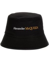 McQueen - Logo Bucket Hat - Lyst