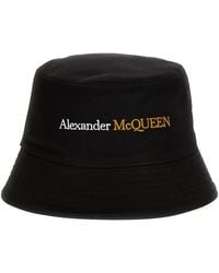 McQueen - Logo Bucket Hat - Lyst