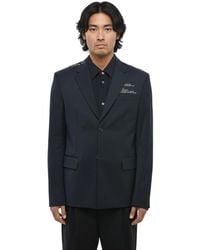 Off-White c/o Virgil Abloh - Notched Lapel Blazer - Lyst