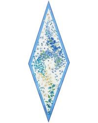 Ferragamo - Spring-Print Diamond Scarf - Lyst