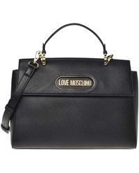 Love Moschino - Logo Medium Satchel - Lyst