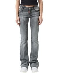 DSquared² - Flared Mid Rise Jeans - Lyst