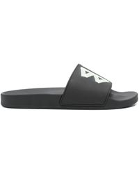Balenciaga - Logo Pool Slides - Lyst