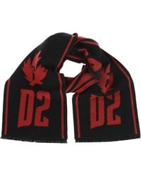 DSquared² - Logo Scarf - Lyst