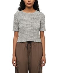Jil Sander - Knitted Crew Neck T-Shirt - Lyst