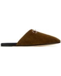Gucci - Suede Sandals - Lyst