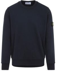 Stone Island - Solid Sweatshirt - Lyst