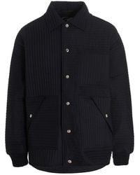 Khrisjoy - 'Chore Quilted Stripes' Down Jacket - Lyst