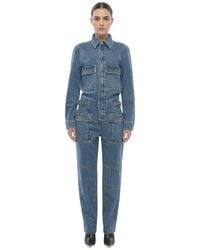 Stella McCartney - Shirt Collar Jumpsuit - Lyst