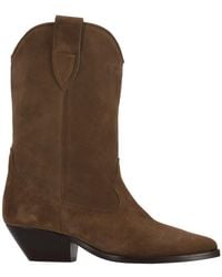 Isabel Marant - Solid Pointed Toe Boots - Lyst